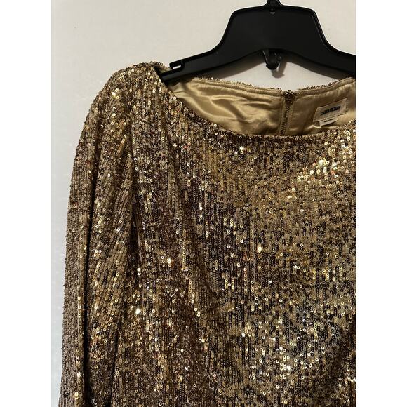 Zadig & Voltaire Sequined Short Dress SZ S - Picture 5 of 8